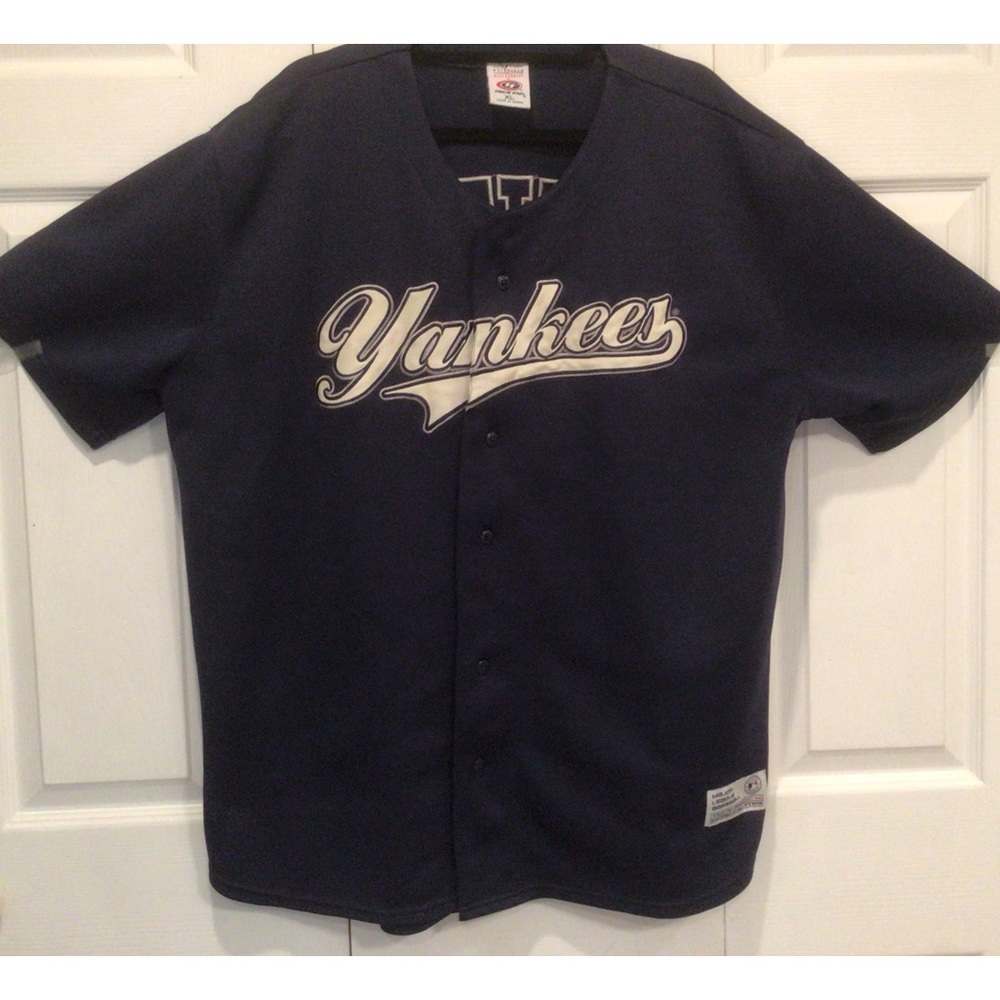 Mens XL Yankees Jeter Short Sleeved Jersey